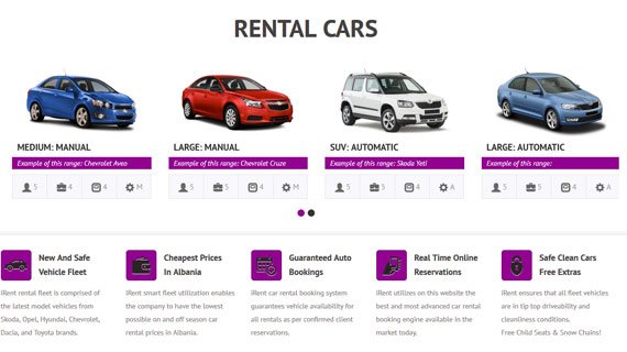 iRent - Low Cost Albanian Rentals