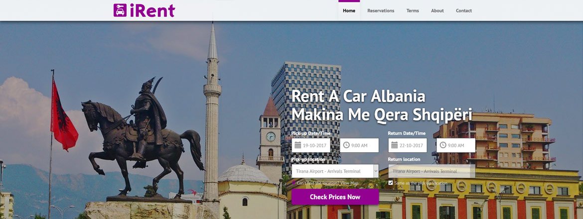 iRent - Low Cost Albanian Rentals