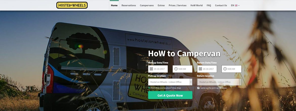 Hostel on Wheels - Campervan Portugal & Spain