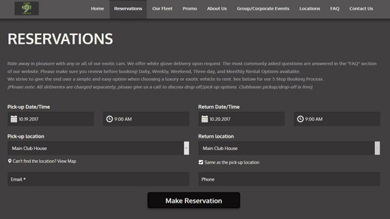 Cloud 9 Exotics Car Rental Agency
