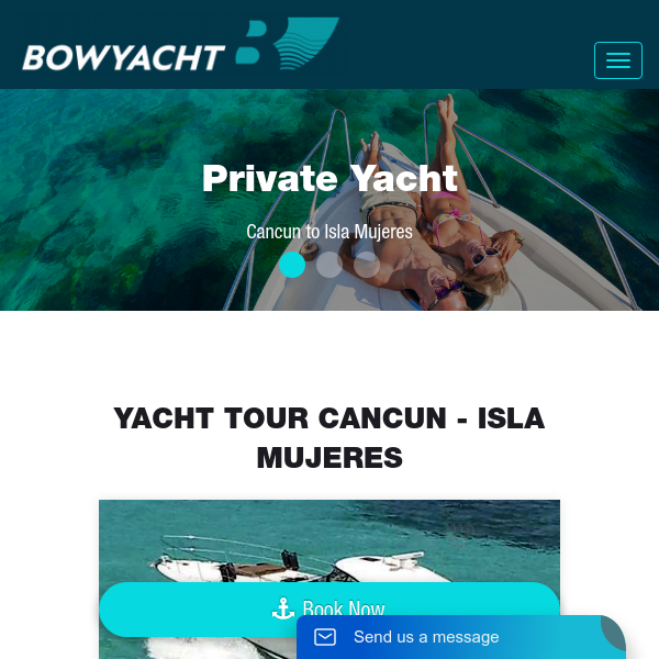 Bisnext Yacht Charter Website
