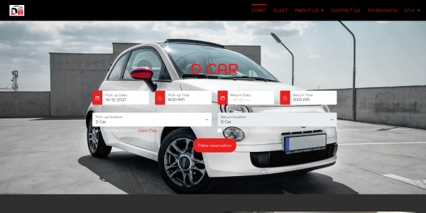 D Car Car Rental Software