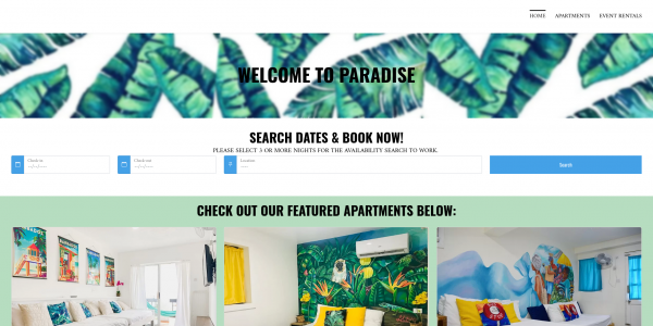 Paradise Point Barbados Vacation Rental Software