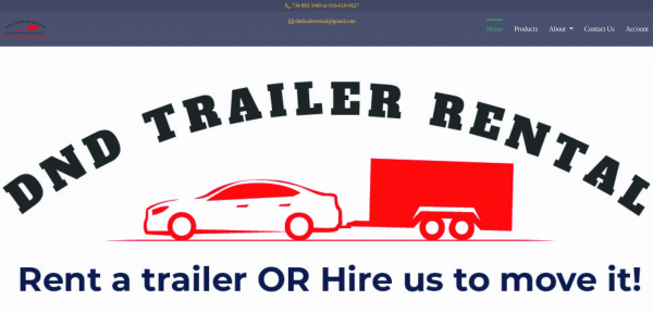 DND Trailer Rental Equipment Rental Software