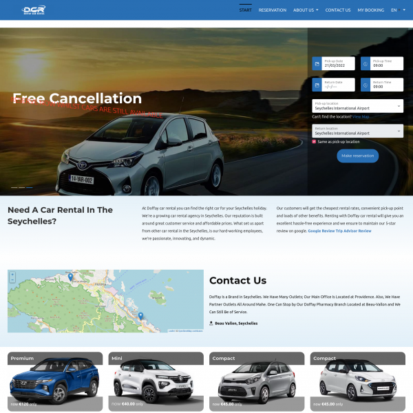 Doffay Car Rental Car Rental Software