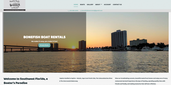 Bonefish Boat Rental Boat Rental Website