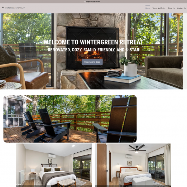 Wintergreen Retreat Vacation Rental Software