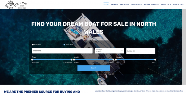 Boats-uk.com Yacht Brokerage Software