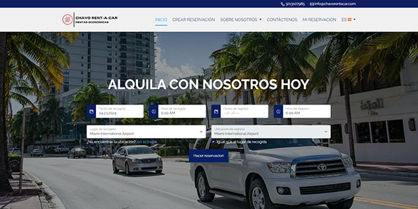 Chavo Rent A Car Car Rental Software