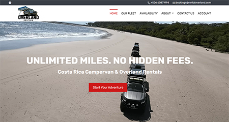 Overland Rentals CR