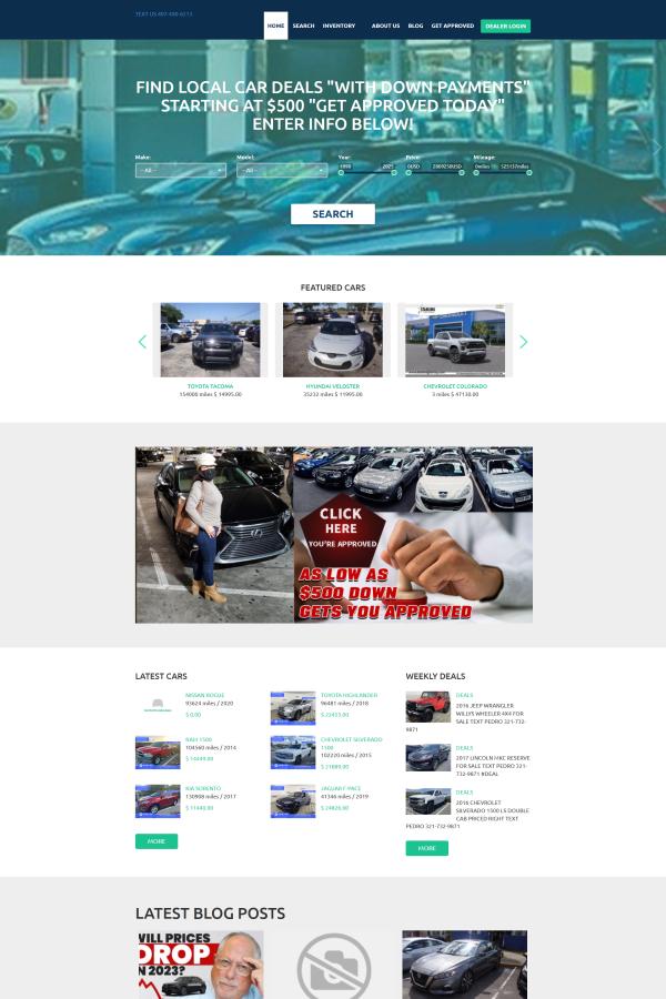 DEALERPOSTER.ORG Car Dealer Website Builder