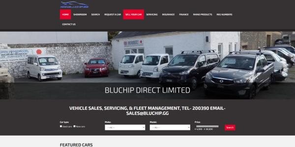 Bluchip Direct Ltd Car Dealer Website Builder