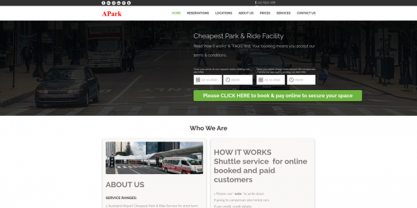 Apark Parking Reservation Software