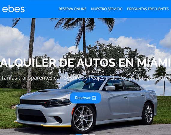 Initial On-Site SEO Optimization For Ebes Miami Car Rental