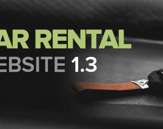 Car Rental Website 1.3: Take your rent-a-car business to the next level