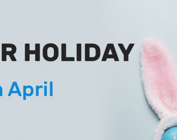 Out of office: Easter holidays