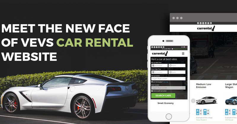 Meet the new Car Rental Website | VEVS Blog