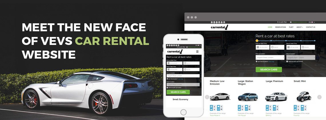 Meet the new face of VEVS Car Rental Website Builder