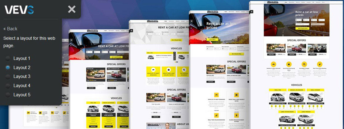 Customize Your Website By Changing Each Page's Layout