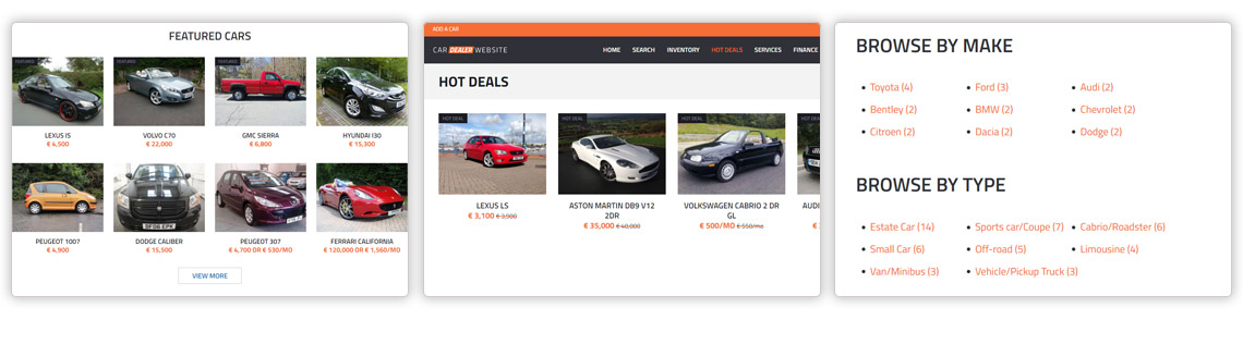 Car Dealer Listings