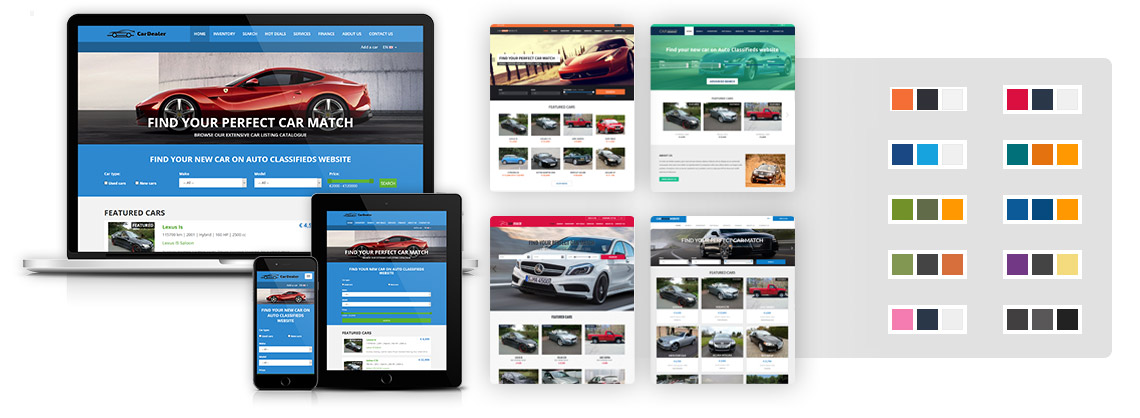 Car Dealer Website Design