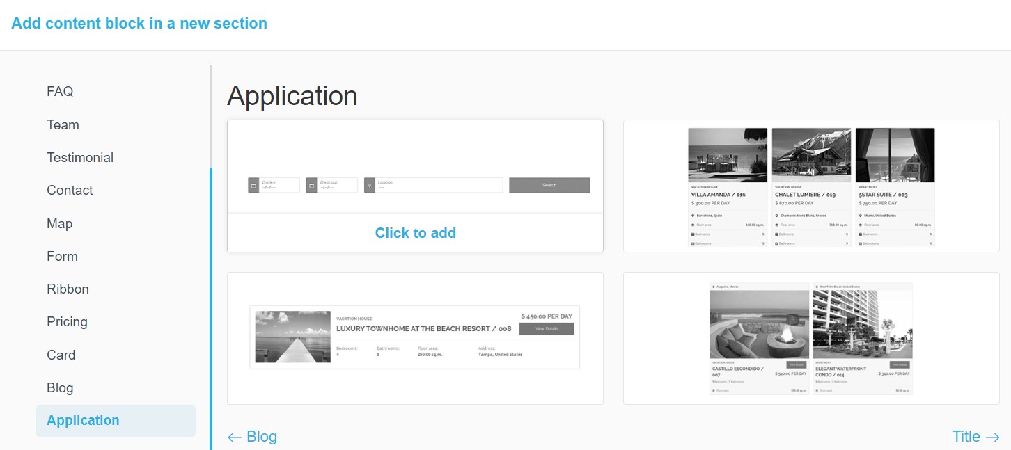 Display featured properties or 1 or more specific properties