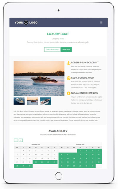 Boat Rental Software Features