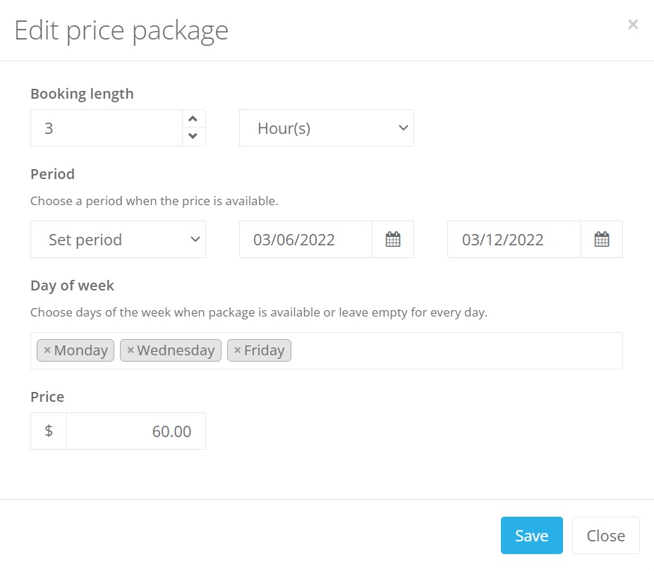 VEVS Equipment Rental Software flexible pricing