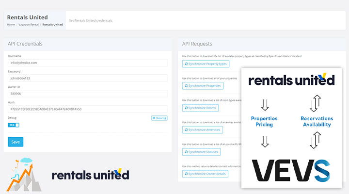 Channel Management via Rentals United