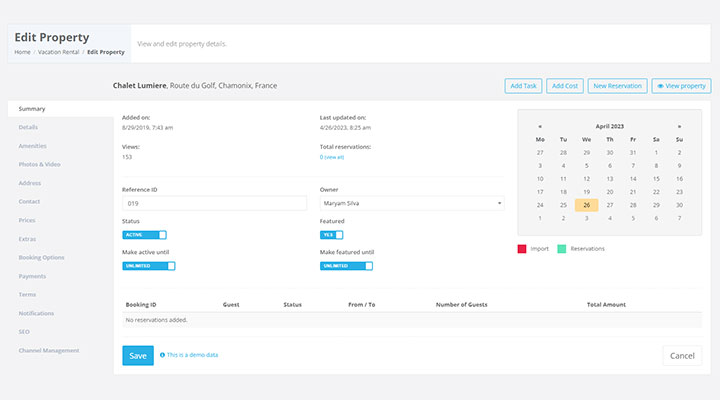 Properties Management