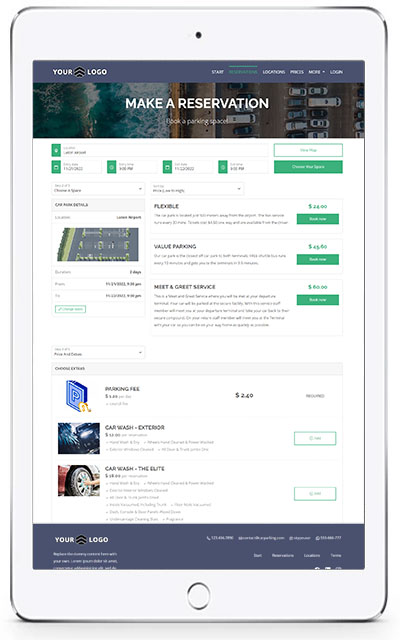 Parking Reservation Software Features