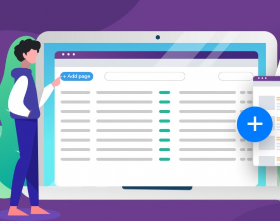 Create new pages and manage website menu with the new VEVSoftware CMS