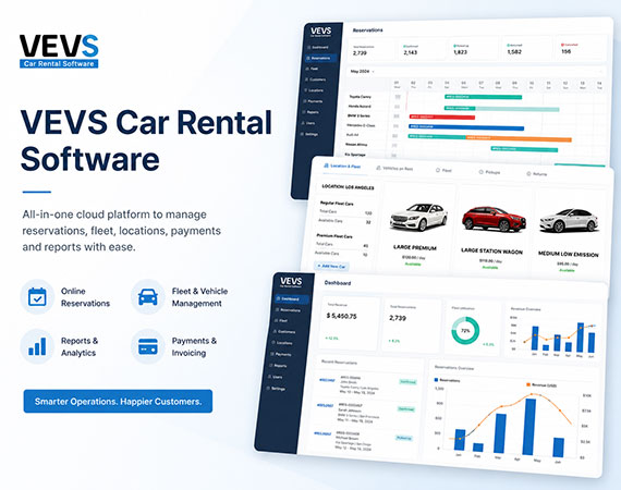 VEVS Becomes a Dedicated Car Rental Software Platform
