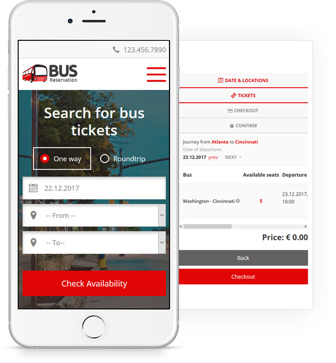 Bus ticketing system