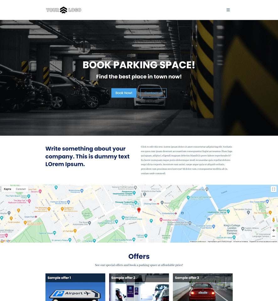 car-parking-website-template-free-download