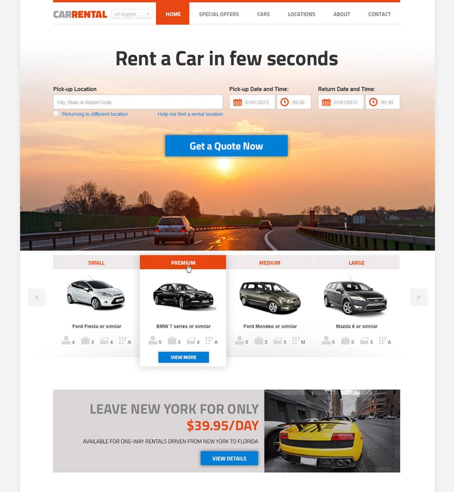 vevs-car-rental-websites-demo