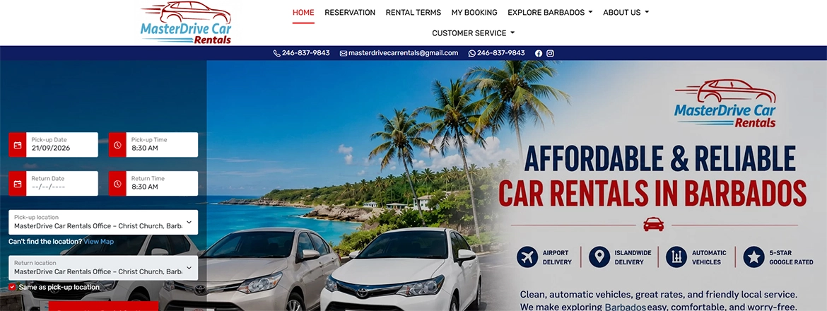 MasterDrive Car Rentals