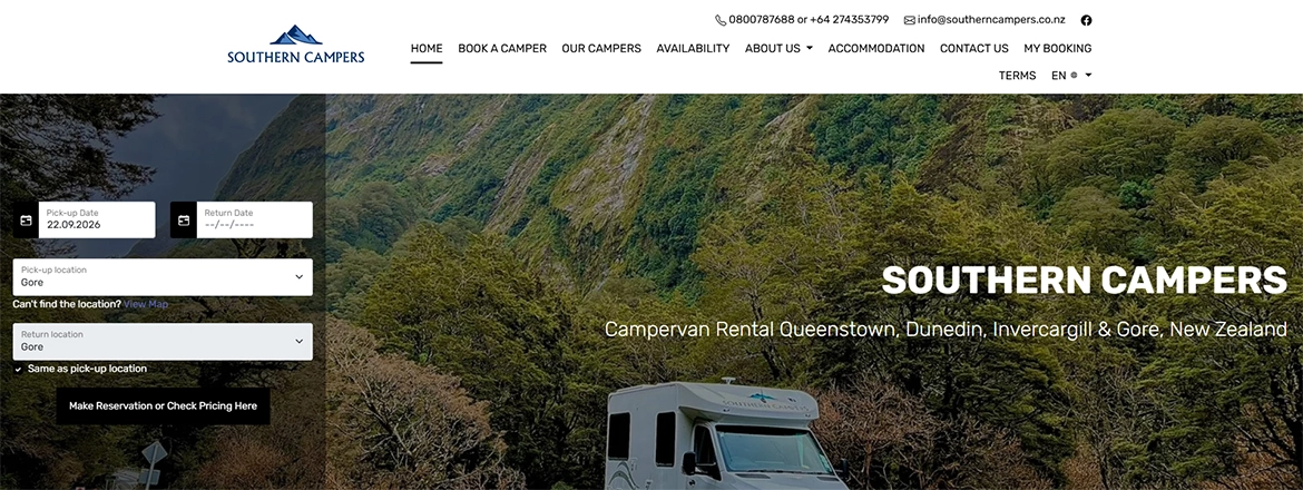 Southern Campers Hire