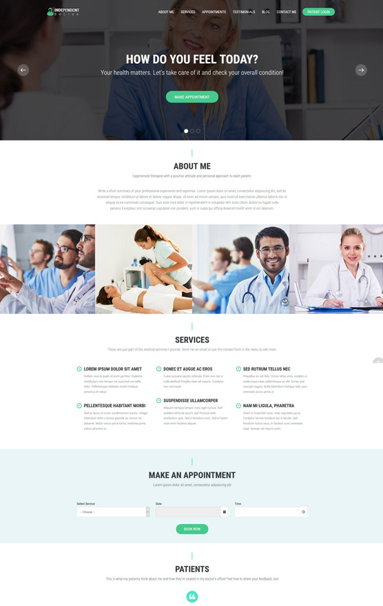 VEVS Doctor Website