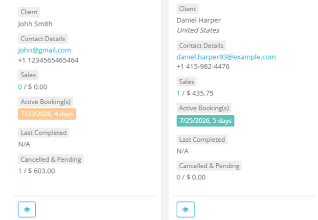 Track customer value and profile activity over time