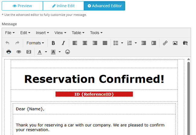 Create reusable templates for consistent communication Create reusable templates for consistent communication
