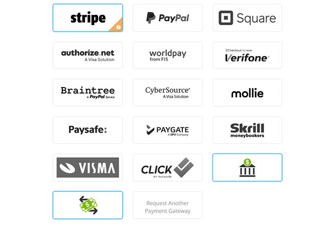 Accept online and offline payment methods