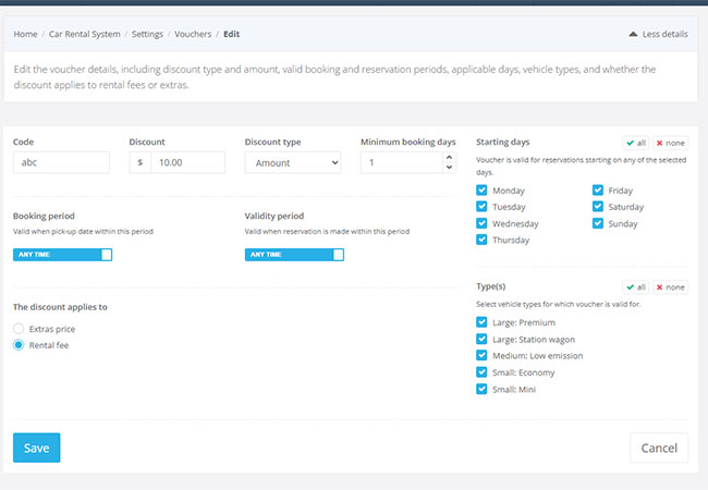Create and manage promo codes