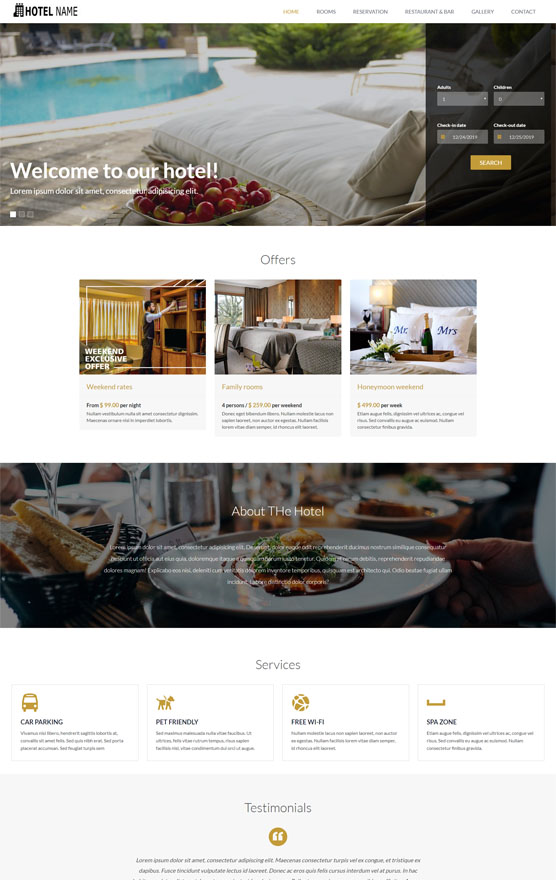 Vevs Hotel Websites Website Builder Vevs Hotel Websites 3