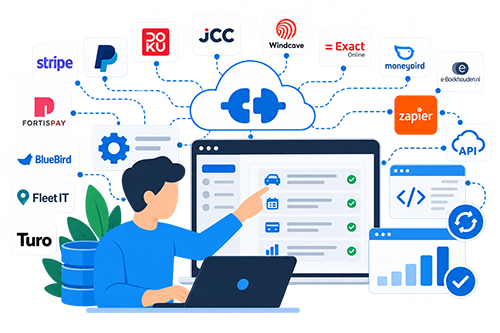 VEVS car rental software integration service