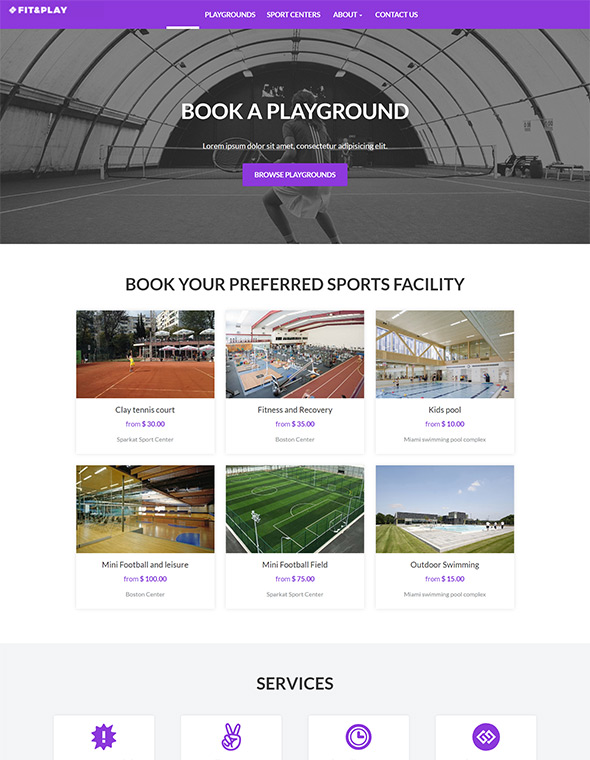 VEVS Playground sites Demo
