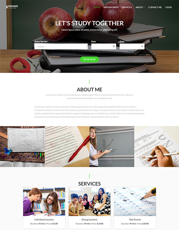 vevs teacher websites website builder