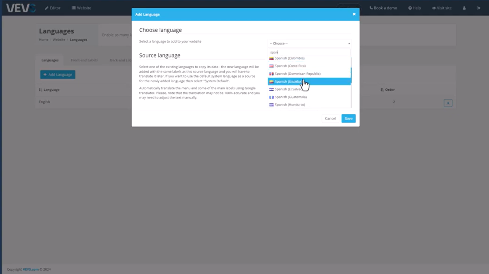 VEVS Car Rental Software on Research.com
