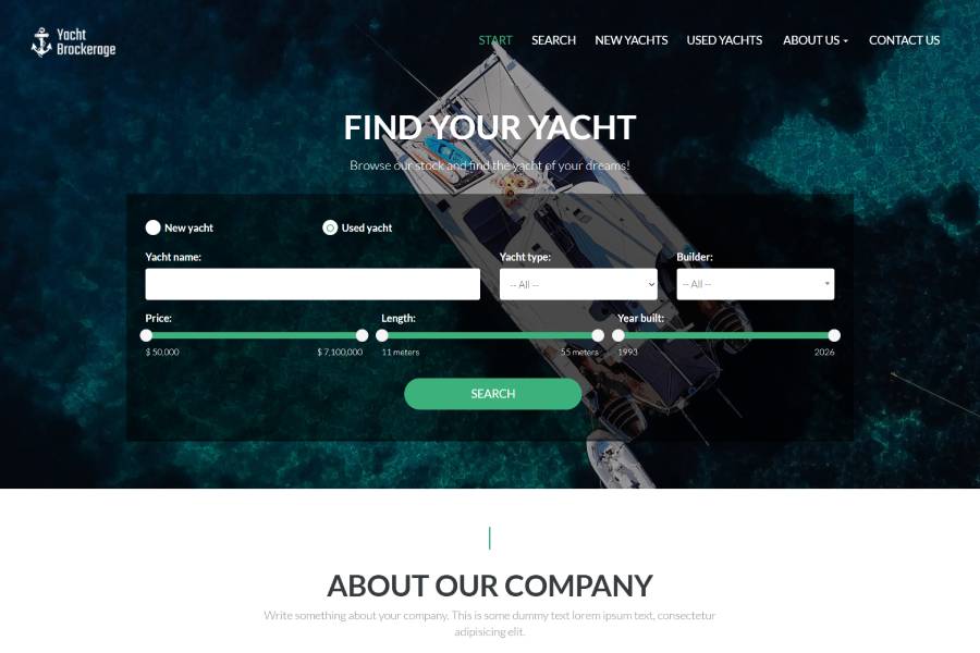 Yacht Brokerage Video